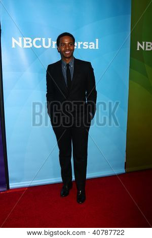 LOS ANGELES - JAN-6: Andra Holland besucht der NBCUniversal 2013 TCA Press Tour 