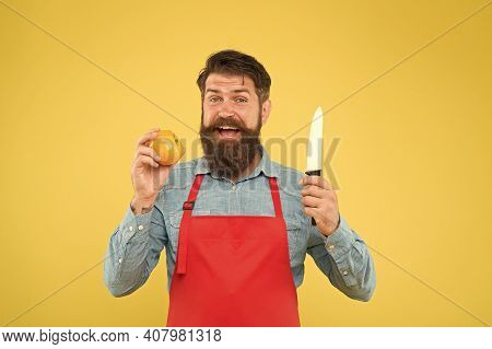 Chef Prepares Meal. Safe Cutting. Cutting Veggies. Ultimate List Of Cutting Techniques Every Chef Sh