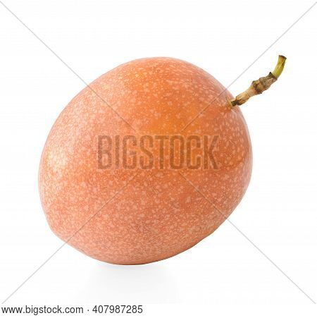 Passion Fruit Isolated On A Whited Background