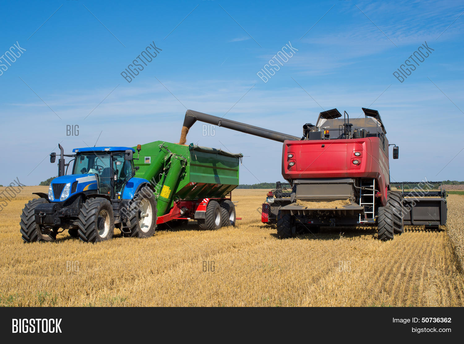 Tractor Combine Image & Photo (Free Trial) Bigstock