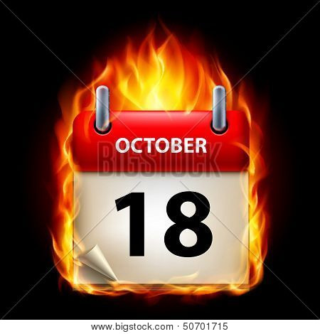 Burning calendar