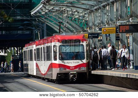 C-Train in Calgary
