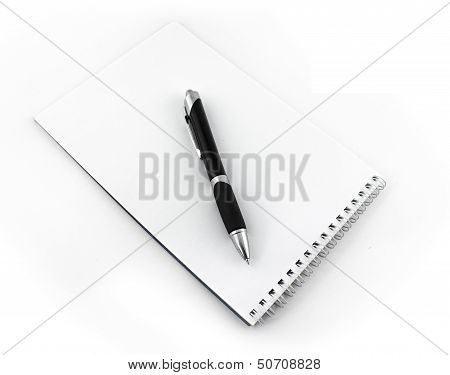Pen And Notepad