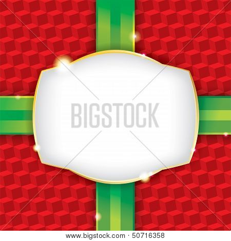 Christmas Present Wrapping Paper Background