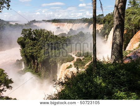 River Leading To Iguassu Falls