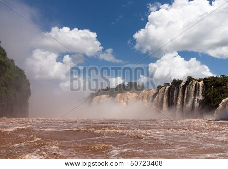 River Leading To Iguassu Falls