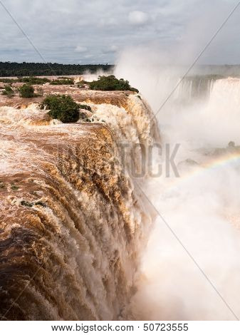 River Leading To Iguassu Falls