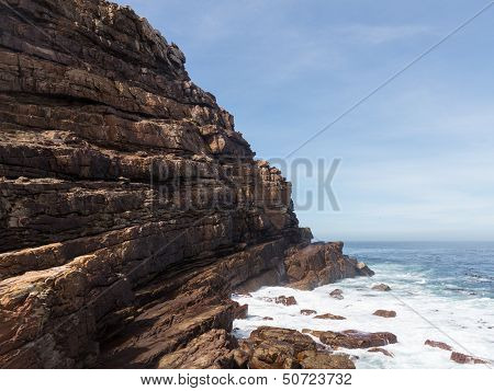 Rocky Shoreline Cape Of Good Hope