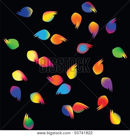 Wings of bird simple