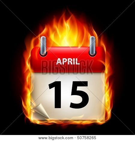 Burning calendar