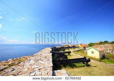 Fort Christiansoe Island Bornholm Denmark