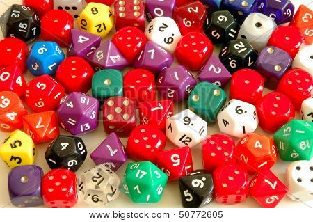 Colourful Game Cubes
