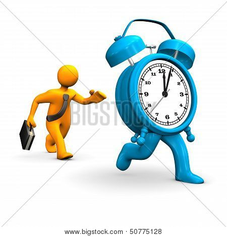 Businessman Runs Alarmer