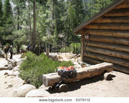 A Hiker’s Washroom In Yosemite National Park
