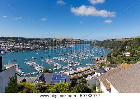 Dartmouth Devon on the River Dart Kingswear side