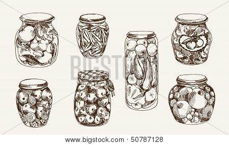 compote and pickles