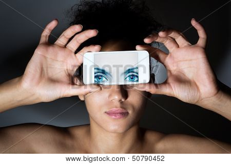 Woman With Smartphone