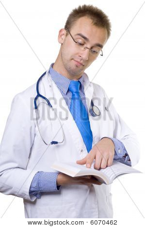 Libro de lectura de médico