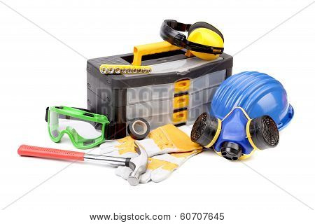 Various working equipment.