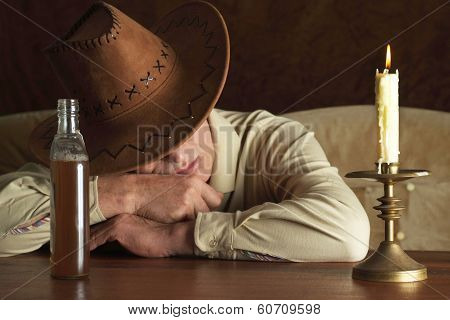 Elderly cowboy