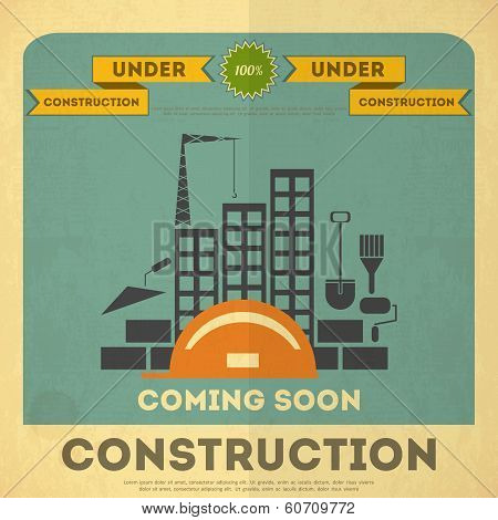 Under Construction Poster Design