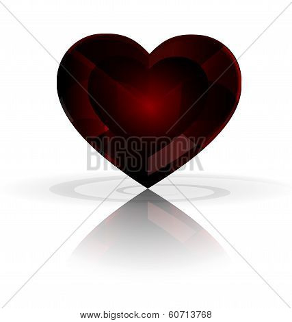 dark heart-crystal