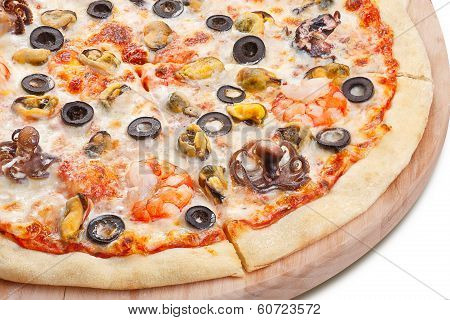 Pizza From Seafood