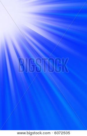 Raggi blu