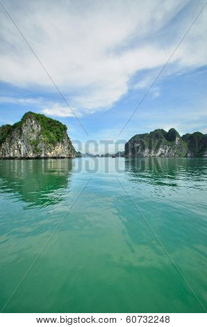 Picturesque Sea Landscape. Ha Long Bay, Vietnam
