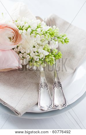 Wedding Elegant Dining Table Setting