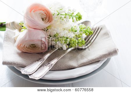 Wedding Elegant Dining Table Setting