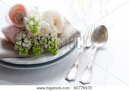 Wedding Elegant Dining Table Setting