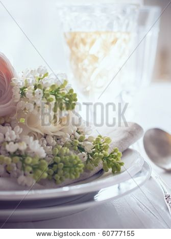 Wedding Elegant Dining Table Setting