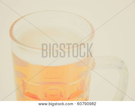 Retro Look Beer