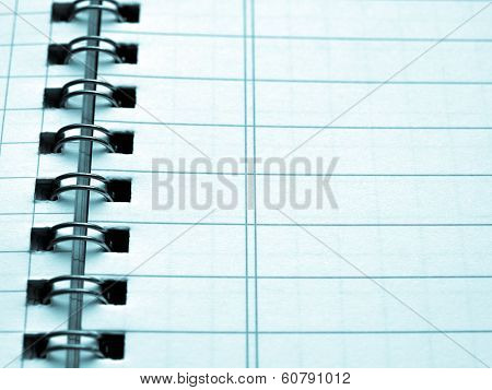 Blank Notebook Page