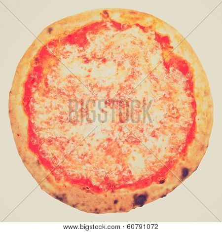 Retro Look Pizza Margherita