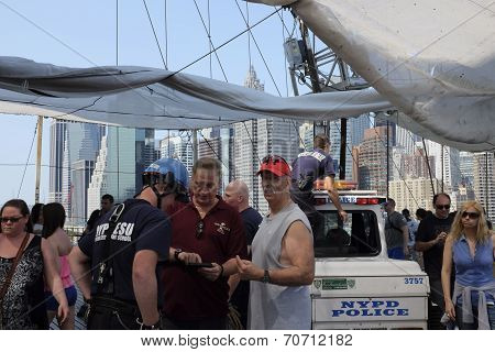 Emergency Brooklyn Bridge drill