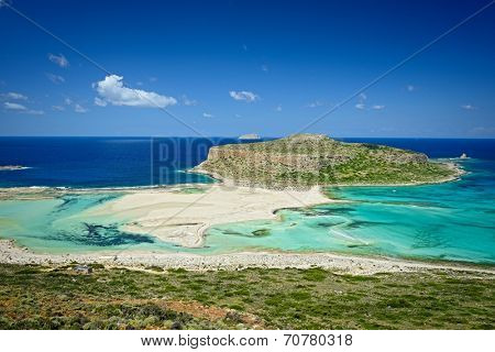 Ballos beach .Crete,Greece