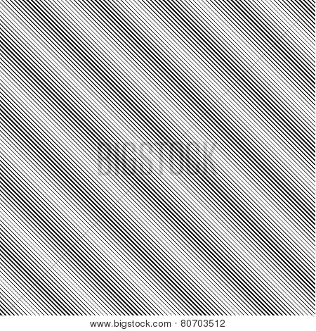 Straight, slanted thick and thin lines - black and white vector pattern
