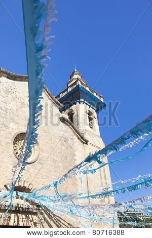 Church at Valdemossa in Palma de Mallorca, Spain