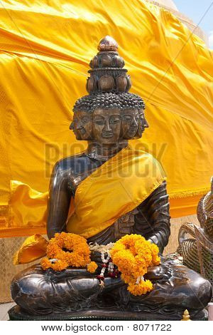 Budda In The Temple