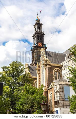 Westerkerk In Amsterdam