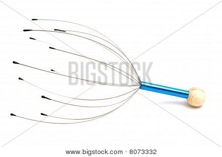 Massaggiatore testa isolata
