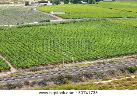 View Of The Hex River Valley