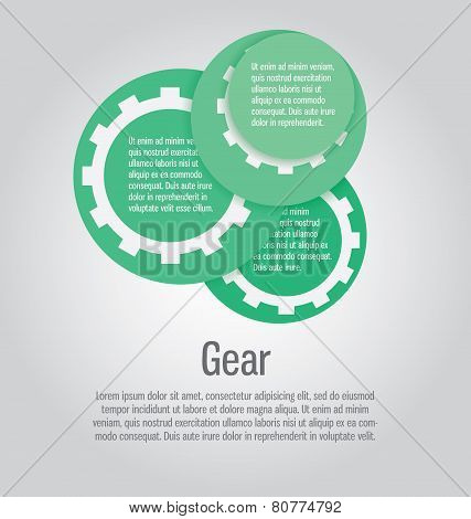 Modern, Clear Template Circle Shape. Can Be Used For Infographics, Websites Elements, Presentations,