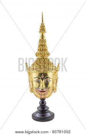 Hua Khon (ancient Thai Show Mask)