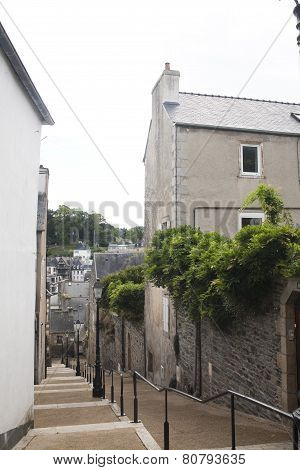 small town's alley