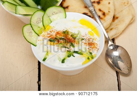 Arab Middle East Goat Yogurt And Cucumber Salad