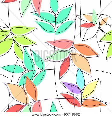Floral seamless pattern