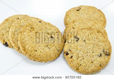 Integral Cookies On White